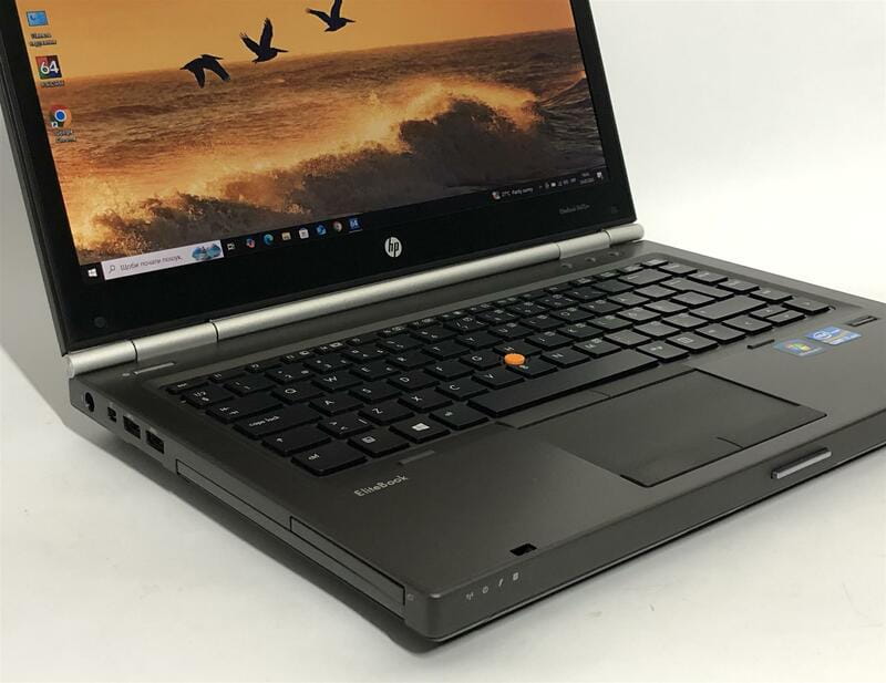 Ноутбук HP Elitebook 8470w / 14" (1600x900) / i7-3740QM / 8GB / 256GB SSD / AMD FirePro M2000, 1GB / Win10Pro / сканер відбитка - Б/в
