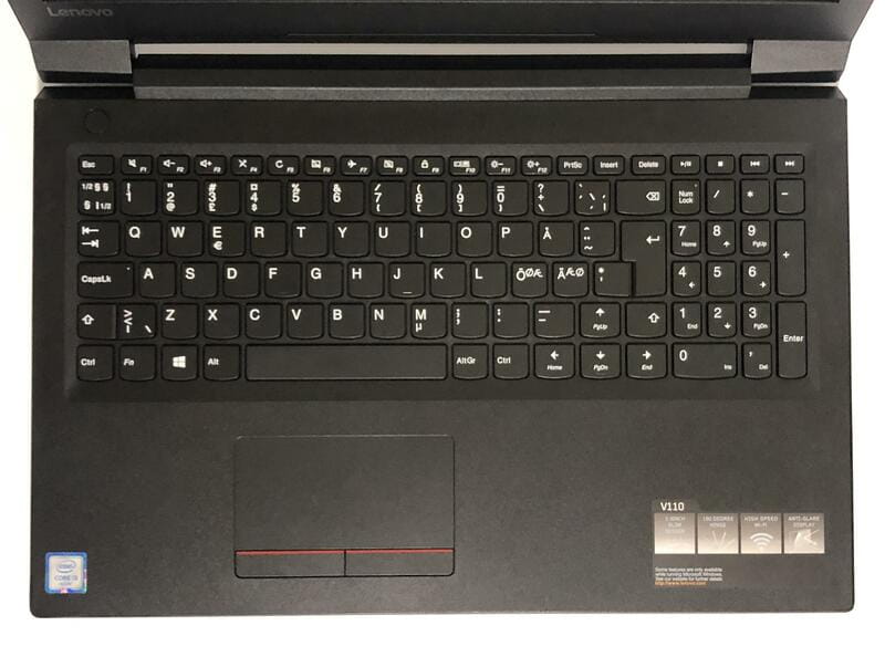 Ноутбук Lenovo IdeaPad V110-15ISK / 15.6" (1366х768) / i3-6006U / 8GB / 128GB SSD / Win10 - Б/у