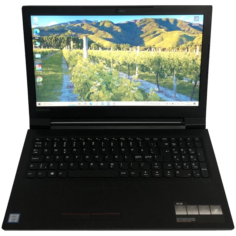 Ноутбук Lenovo V110-15ISK / 15.6" (1366х768) / i3-6006U / 8GB / 128GB SSD / Win10 - Б/в