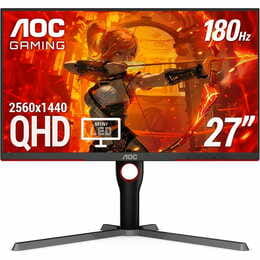 Монітор AOC 27" Q27G3XMN/BK VA Black/Red 180Hz