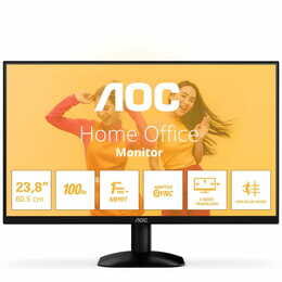 Монітор AOC 23.8" 24B35HM2 VA Black 100Hz