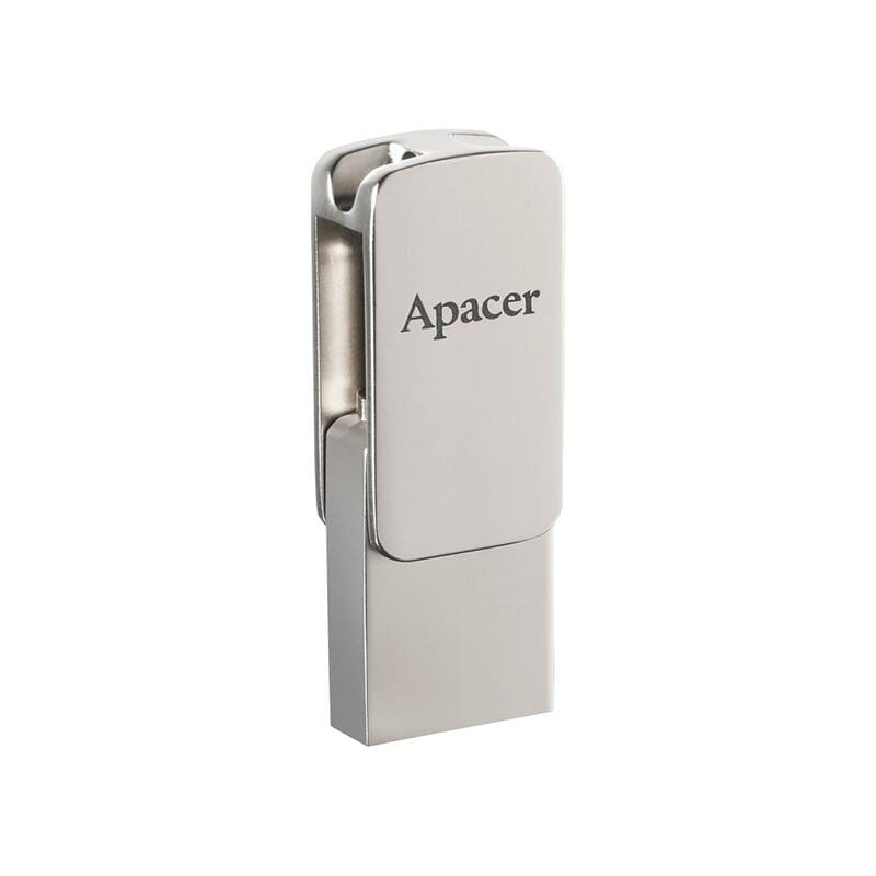 Флеш-накопитель USB3.2 64GB Apacer AH181 Silver (AP64GAH181S-1)
