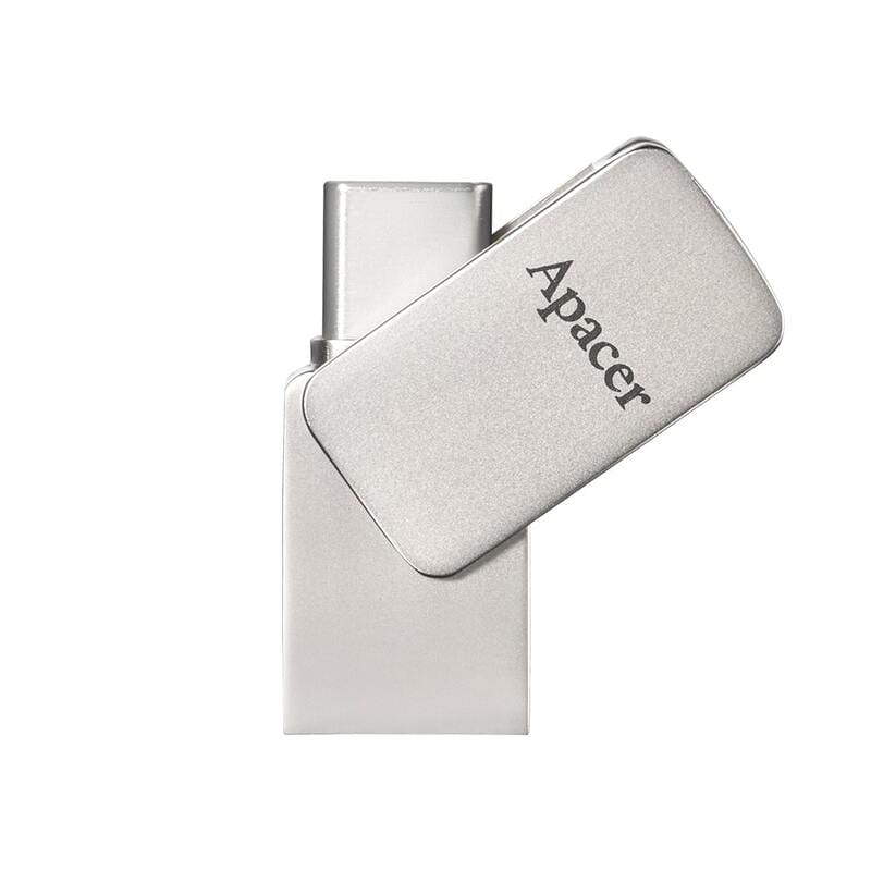 Флеш-накопитель USB3.2 64GB Apacer AH181 Silver (AP64GAH181S-1)