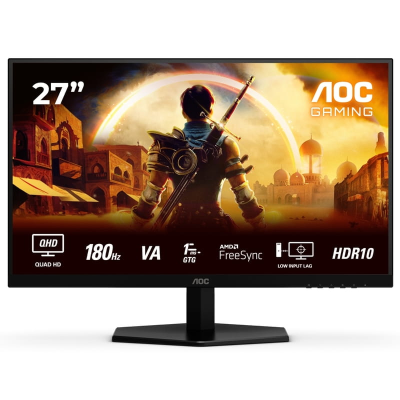 Монитор AOC 27" Q27G42XNE VA Black/Red 180Hz