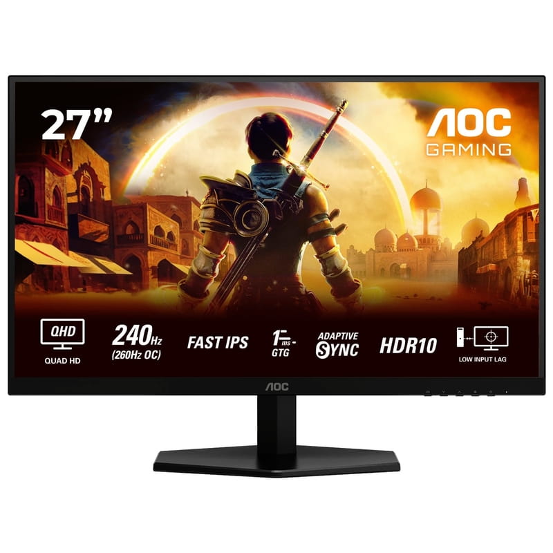 Монитор AOC 27" Q27G42ZE IPS Black/Red 260Hz