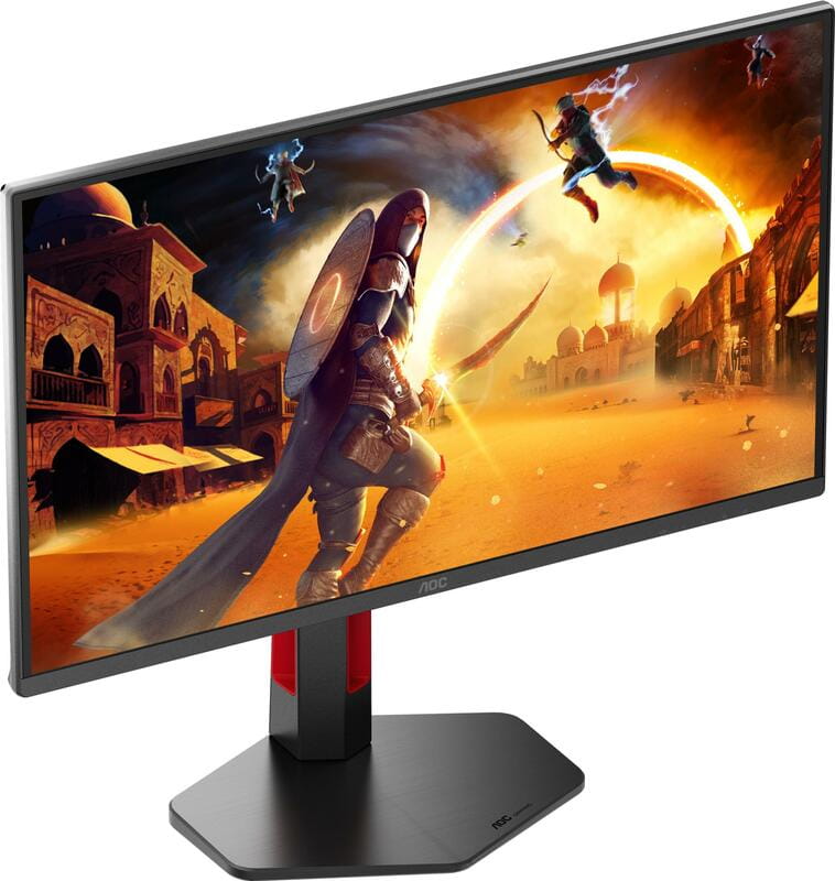 Монитор AOC 24.5" Q25G4SR IPS Black/Red Pivot 300Hz
