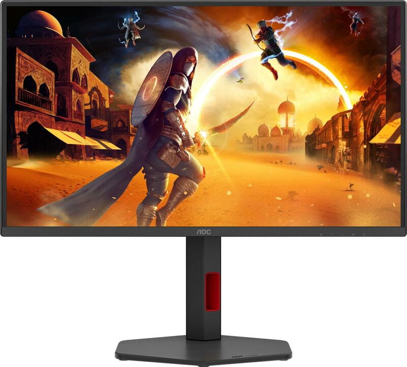Монитор AOC 24.5" Q25G4SR IPS Black/Red Pivot 300Hz