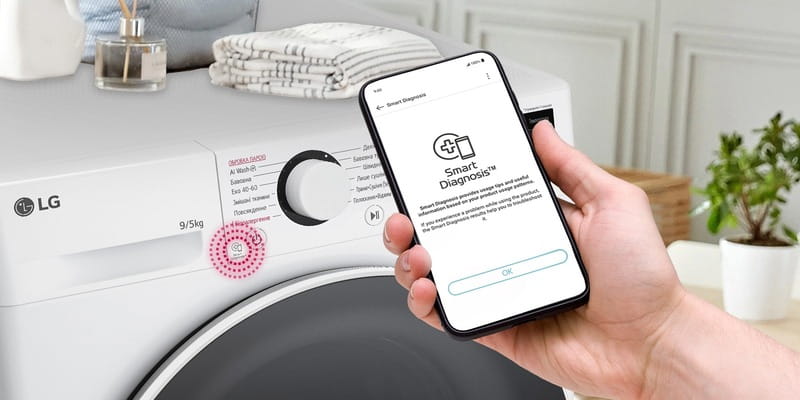 Стиральная машина с сушкой LG F2R5FG0W