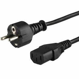 Кабель живлення Dell CEE 7/7-IEC C13, 3*0.75 мм, 1.8м Black (078390)