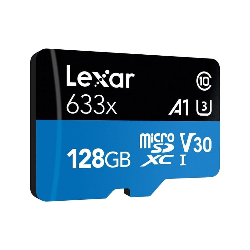 Карта пам`ятi MicroSDXC 128GB UHS-I Class 10 Lexar + SD-адаптер (LSDMI128BB633A)