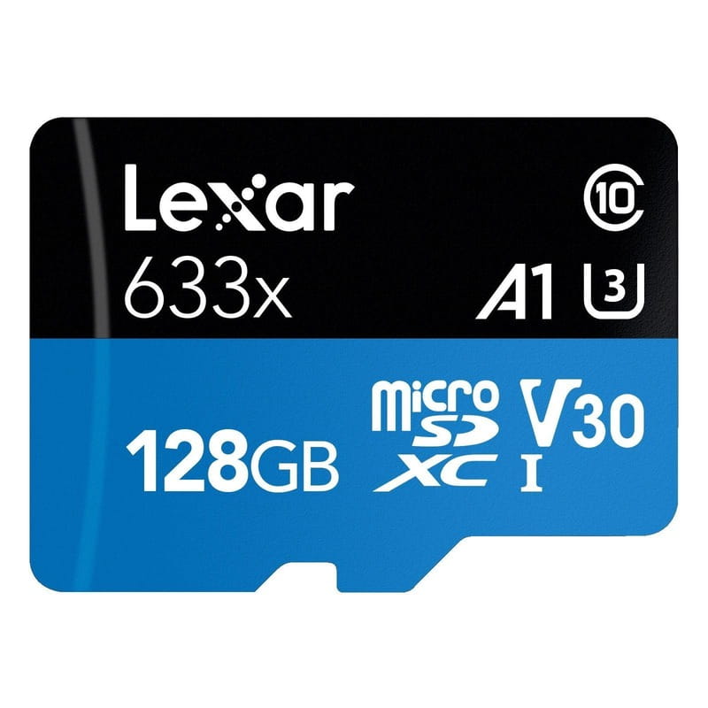 Карта пам`ятi MicroSDXC 128GB UHS-I Class 10 Lexar + SD-адаптер (LSDMI128BB633A)