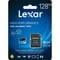 Фото - Карта пам`ятi MicroSDXC 128GB UHS-I Class 10 Lexar + SD-адаптер (LSDMI128BB633A) | click.ua