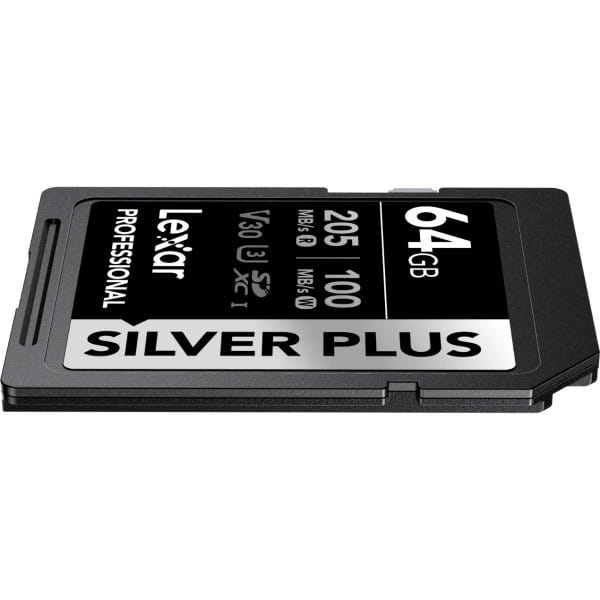 Карта пам`ятi SDXC 64GB UHS-I Lexar Professional Silver Plus (LSDSIPL064G-BNNNG)