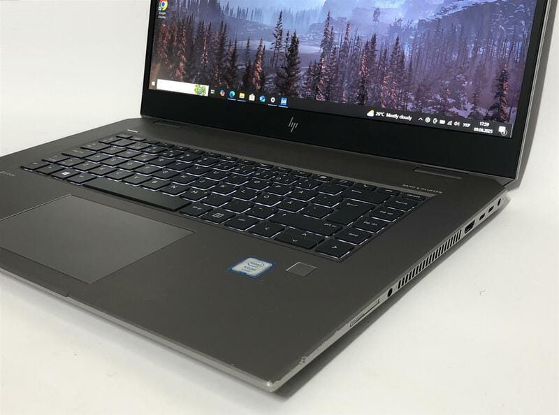 Ноутбук HP ZBook Studio 15 G5 / 15.6" FullHD IPS / Xeon E-2176M / 16GB / 1TB SSD NVMe / nVidia Quadro P2000 4GB / Win10Pro / Backlight / сканер отпечатка - Б/у