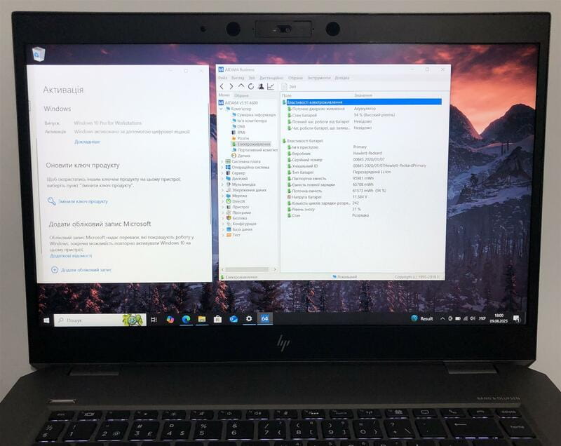 Ноутбук HP ZBook Studio 15 G5 / 15.6" FullHD IPS / Xeon E-2176M / 16GB / 1TB SSD NVMe / nVidia Quadro P2000 4GB / Win10Pro / Backlight / сканер отпечатка - Б/у