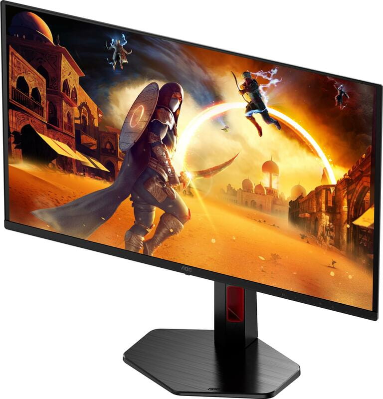 Монітор AOC 26.5" Q27G4ZDR QD-OLED Black/Red 240Hz