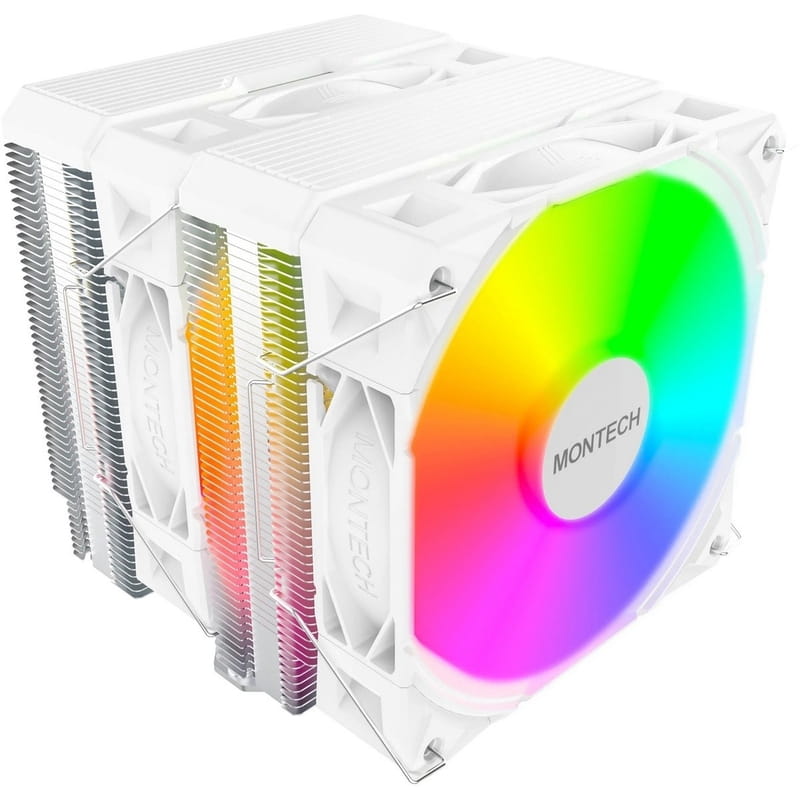 Кулер процесорний Montech NX600 ARGB White