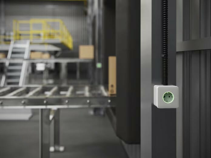 Монтажная коробка SurfaceBox для выключателей Ajax LightSwitch, розеток Ajax Outlet White