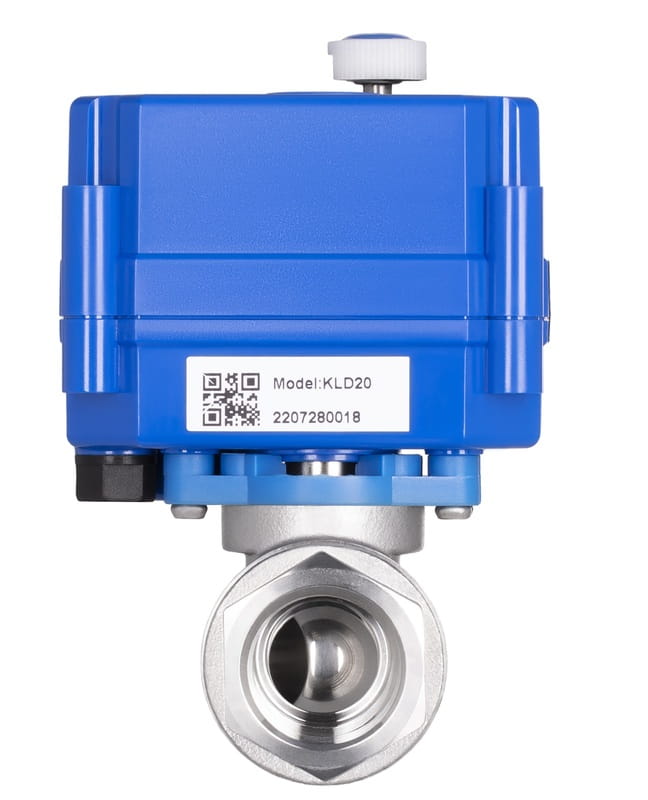 Кран шаровой с электроприводом 2E HC220B совместим с Ajax (2E-HC220B-1/2)