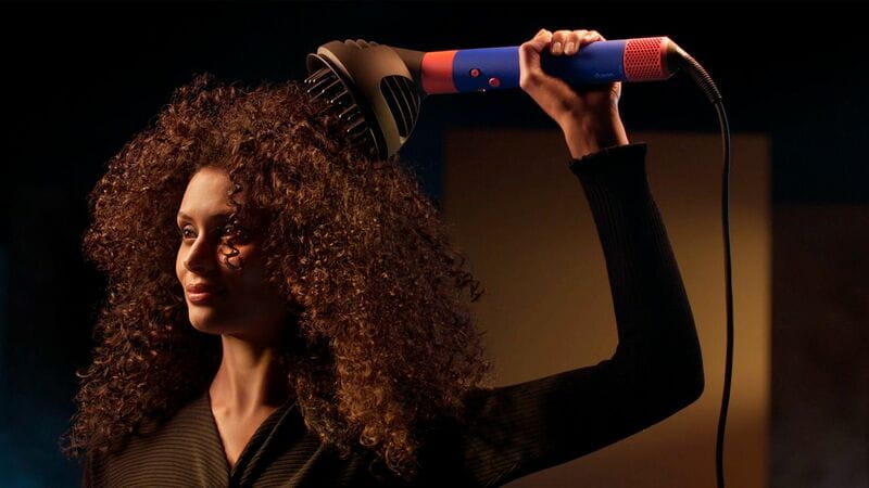 Стайлер Dyson Airwrap HS08 Complete Long Curly+Coily Vinca Blue/Topaz (533759-01)