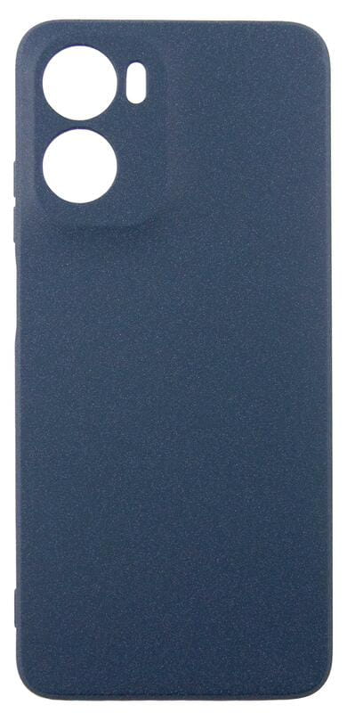 Чохол-накладка Dengos Carbon для Motorola Moto G05 Blue (DG-KM-179) + захисне скло