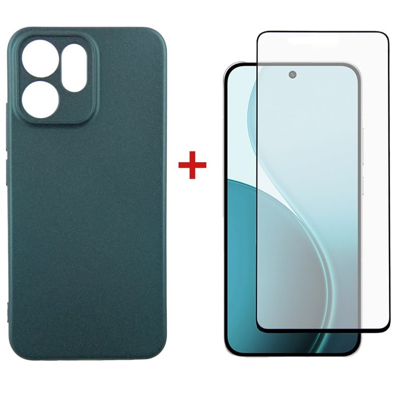 Чохол-накладка Dengos Soft для Oppo Reno14 F/FS 5G Green (DG-KM-182) + захисне скло