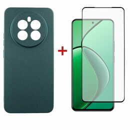 Чохол-накладка Dengos Soft для Realme 12 4G/5G Green (DG-KM-184) + захисне скло
