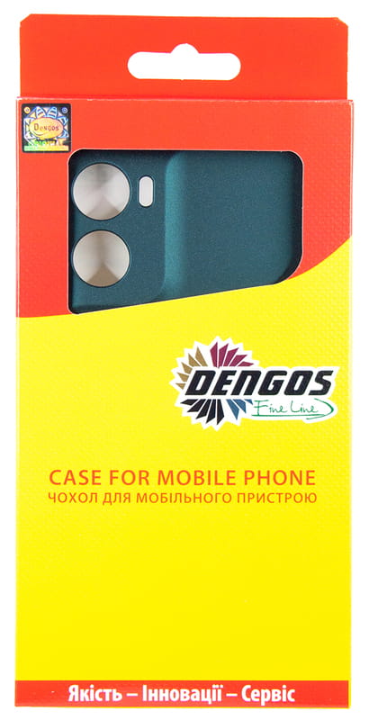 Чохол-накладка Dengos Soft для Motorola Moto G06 Green (DG-KM-180) + захисне скло