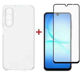 Чeхол-накладка Dengos Soft для Samsung Galaxy A17 5G SM-A176 Clear (DG-KM-171) + защитное стекло