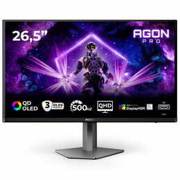 Монітор AOC Agon 26.5" AG276QKD2 QD-OLED Black/Dark-Grey 500Hz