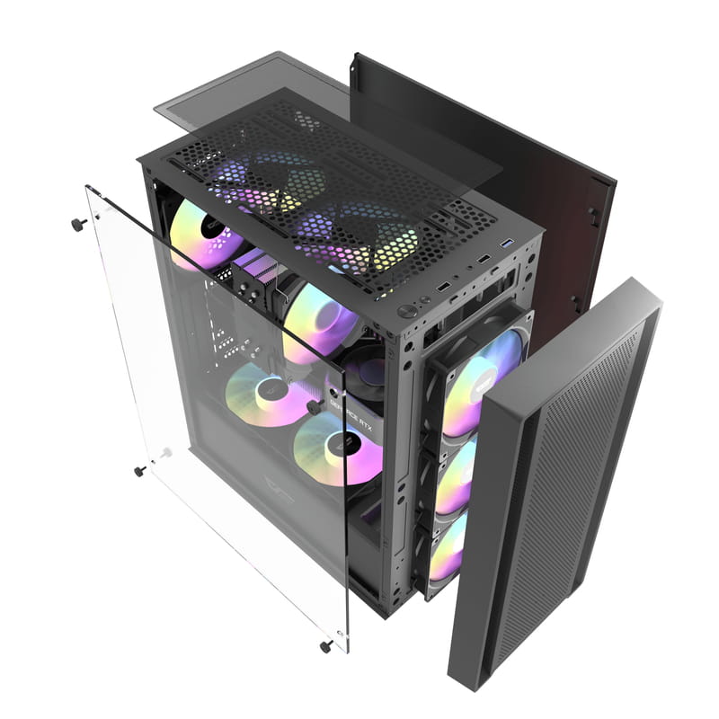 Корпус DarkFlash DK353 Black