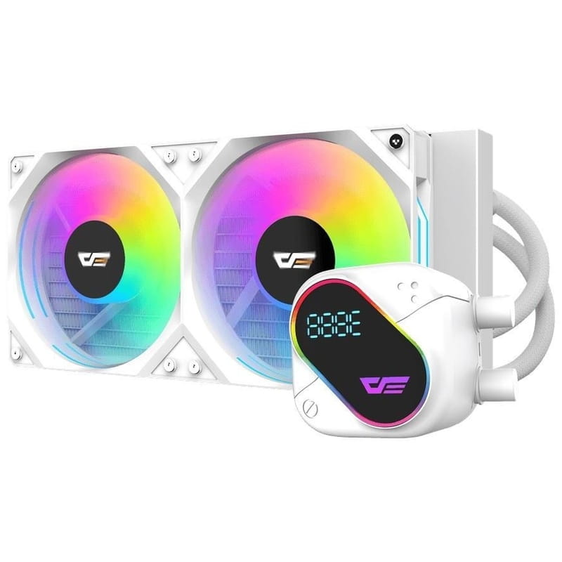 Система водяного охолодження DarkFlash DO240 White