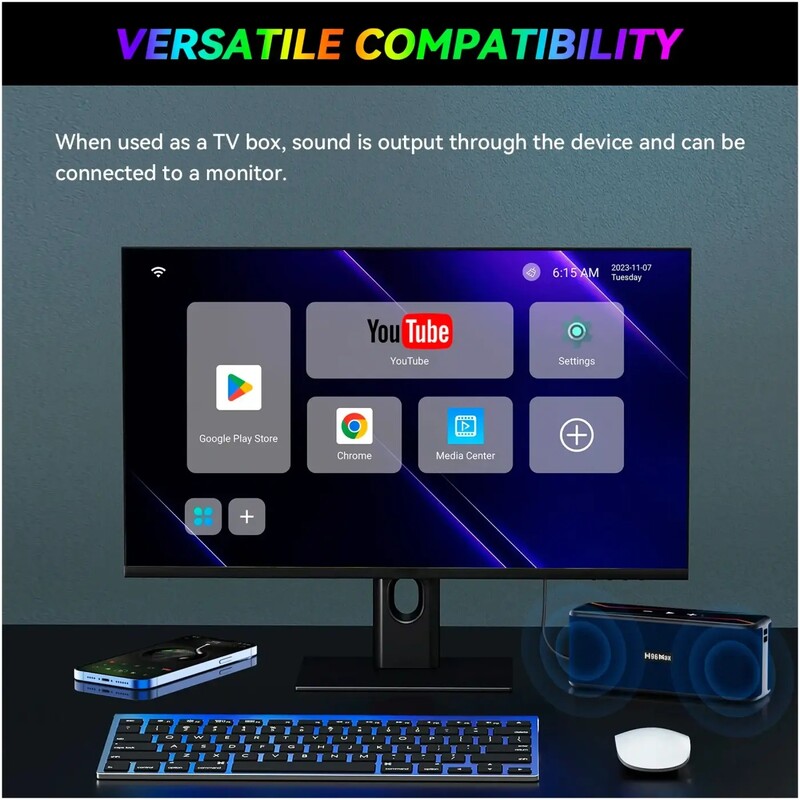 HD медиаплеер H96 Max M7 4/32 GB