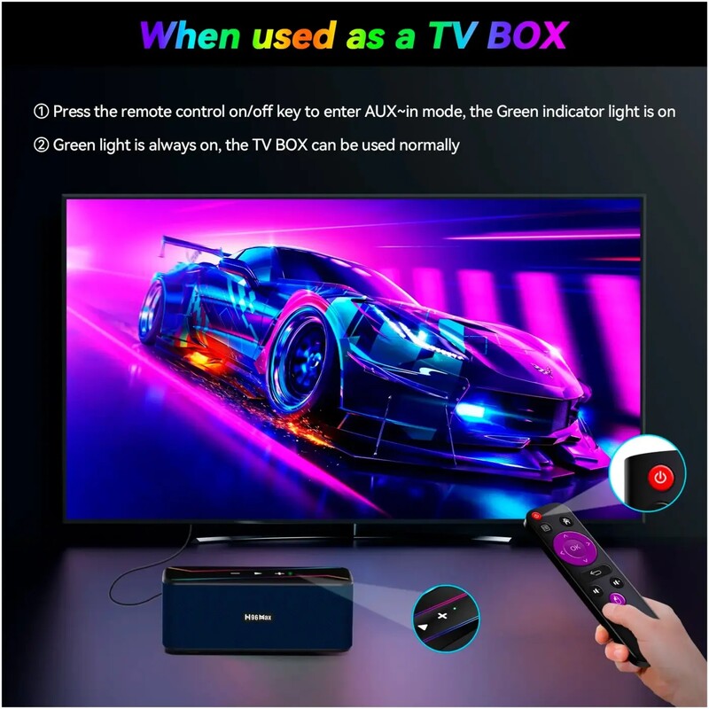 HD медиаплеер H96 Max M7 4/32 GB