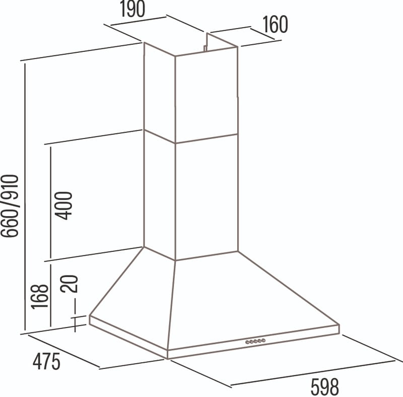 Вытяжка Cata VK 6000 X