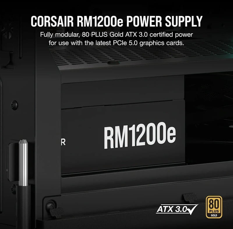Блок питания Corsair RM1200e PCIE5 1200W (CP-9020258-EU)