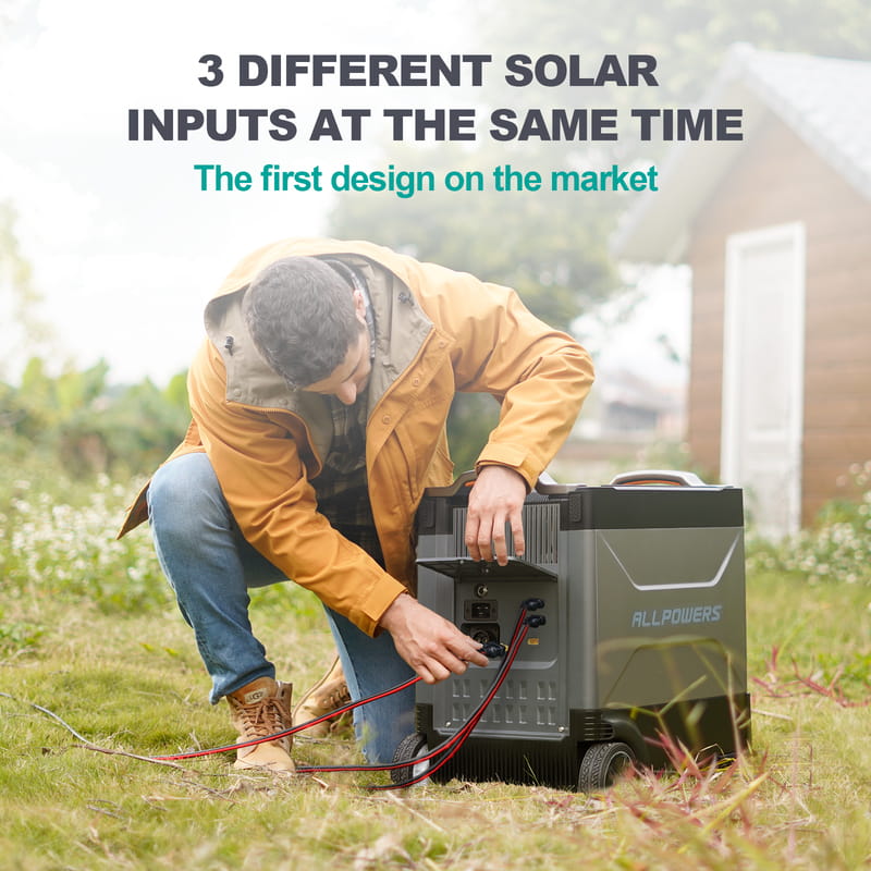 Зарядна станція Allpowers R4000, 4000W, 3456Wh, LiFePO4