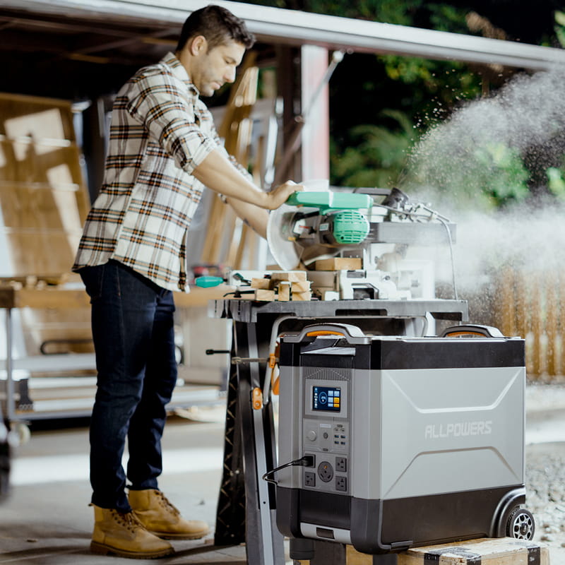 Зарядна станція Allpowers R4000, 4000W, 3456Wh, LiFePO4