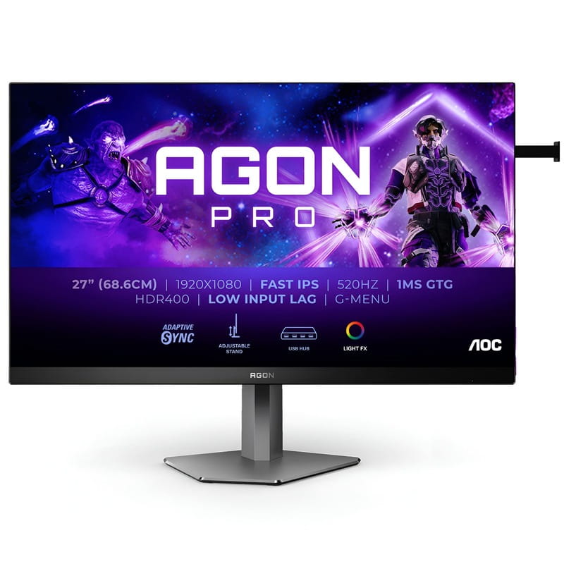 Монітор AOC Agon 27" AG276FK IPS Black/Grey 520Hz