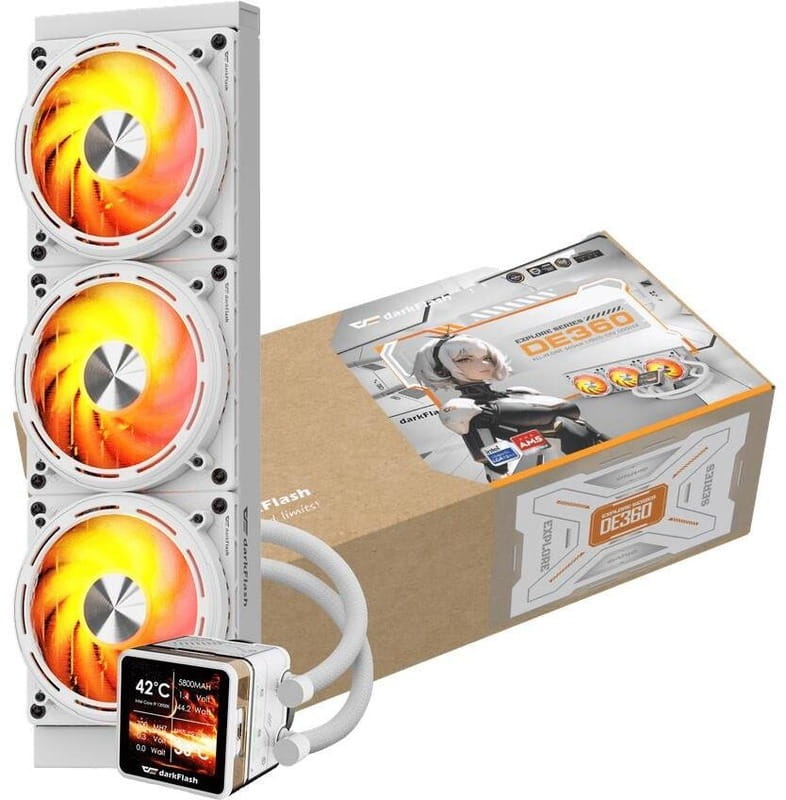 Система водяного охолодження DarkFlash DE360 White