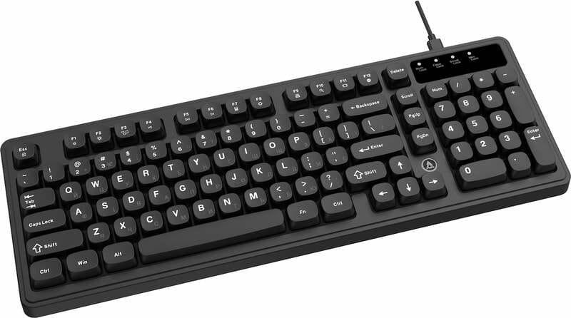 Клавіатура Ajazz AF98 Black USB-C Black (AF98-B)