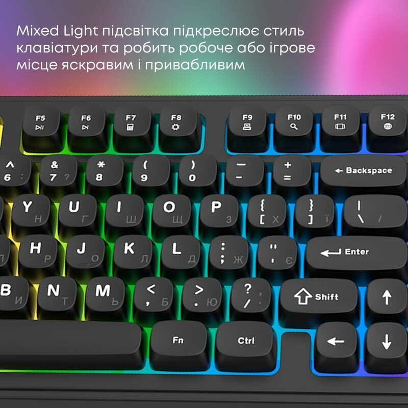 Клавіатура Ajazz AF98 Black USB-C Black (AF98-B)