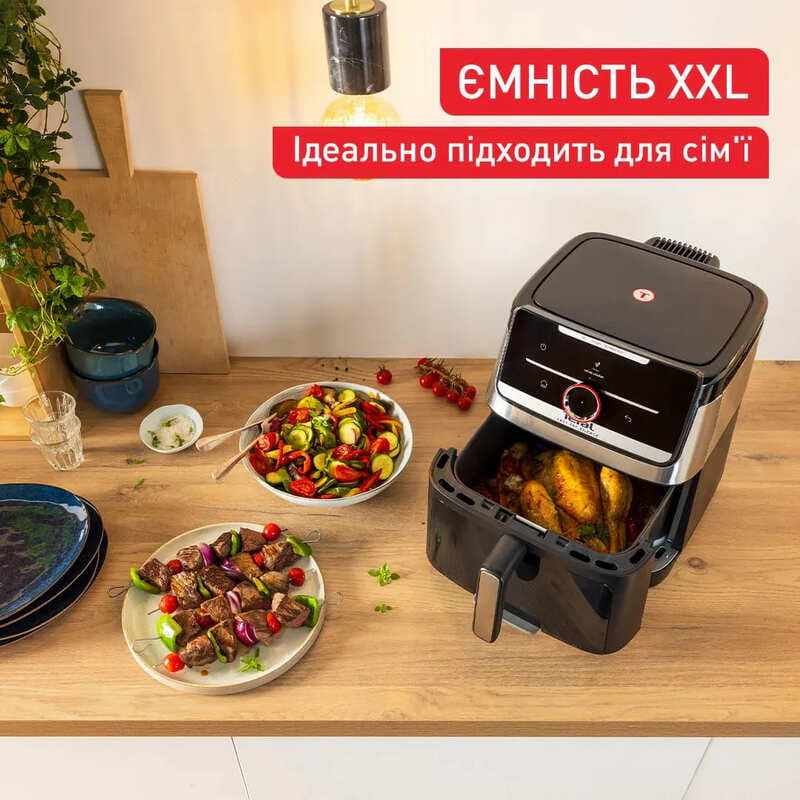 Мультипечь Tefal Easy Fry Silence XXL Smart Vision EY876DE1