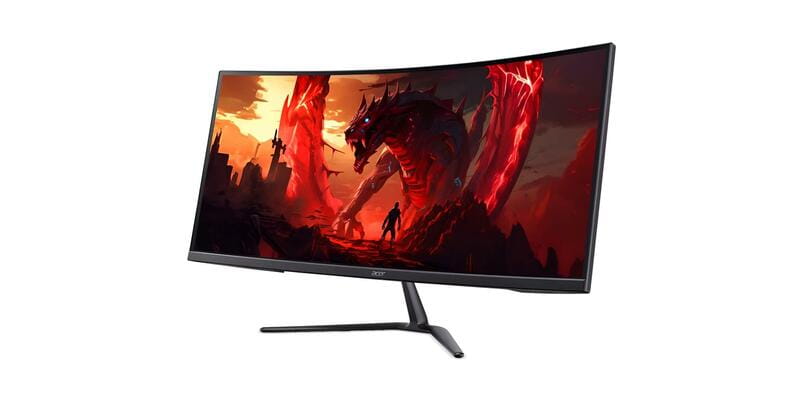 Монитор Acer 34" ED340CURX0bmiipx (UM.CE0EE.009) VA Black Curved 200Hz