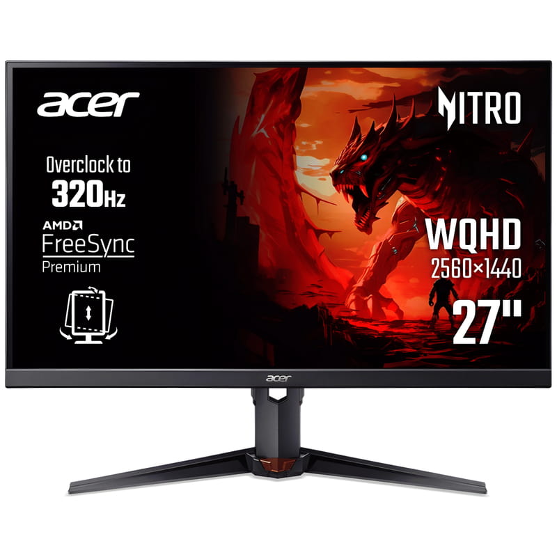 Монитор Acer 27" XV270UF3bmiiprx (UM.HX0EE.323) IPS Black 320Hz