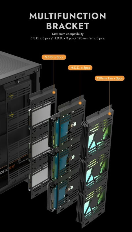 Корпус DarkFlash DLX4000 Mesh White