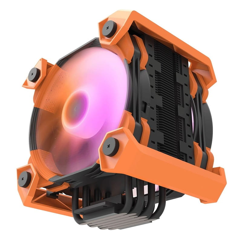 Кулер процессорный DarkFlash Ellsworth S2X Black/Orange