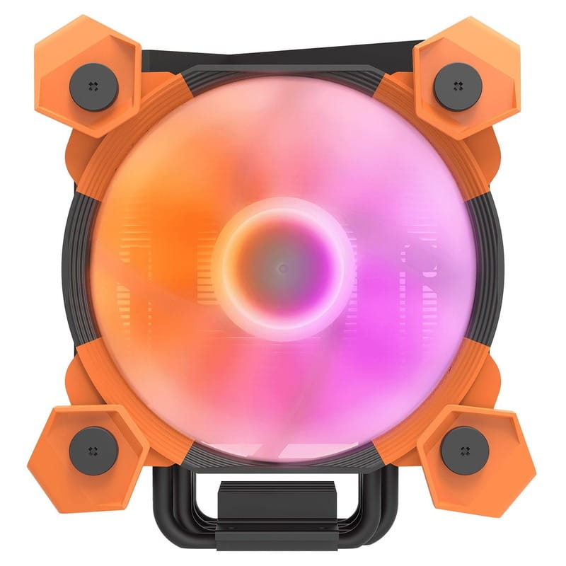 Кулер процессорный DarkFlash Ellsworth S2X Black/Orange