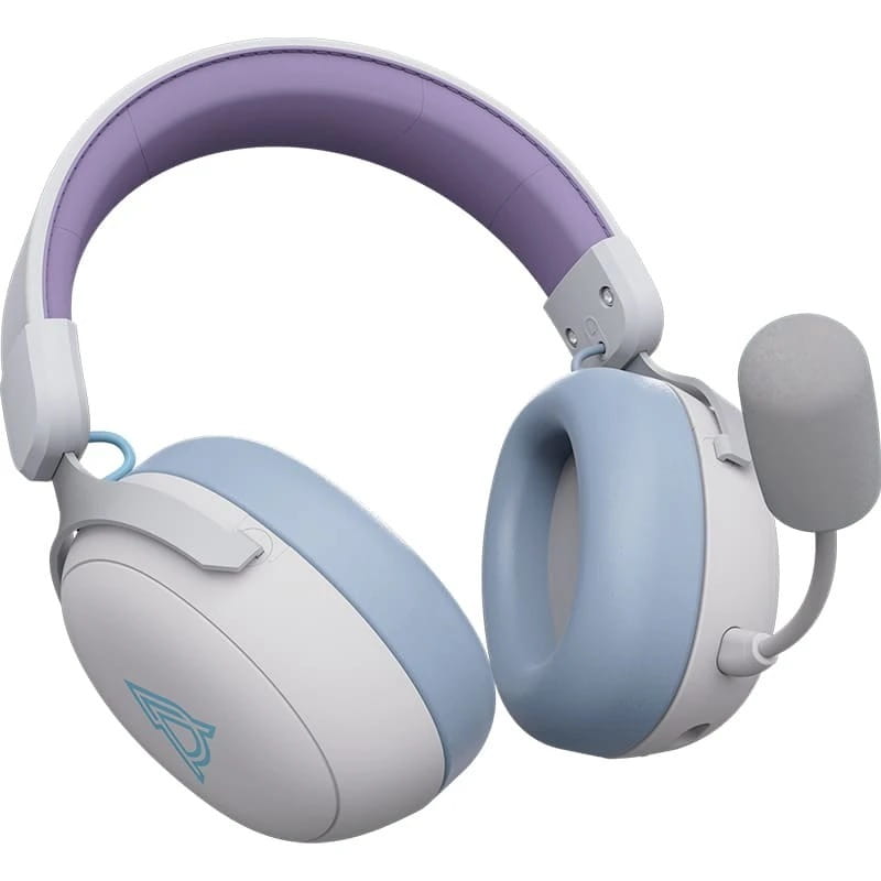 Bluetooth-гарнітура Ajazz AHM08 MAX 3-Mode White (AHM08-MAX-PWB)