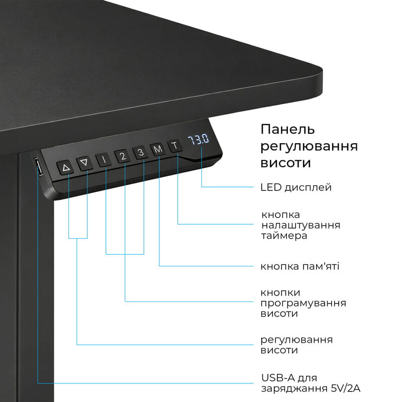 Комп`ютерний стіл OfficePro ODE1880B